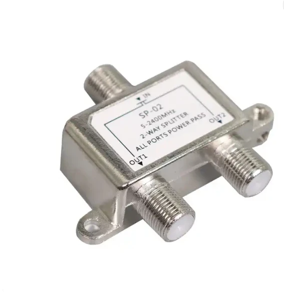 5-2400mhz signal conditioning splitter 2 3 4-way satellite antenna cable TV signal splitter