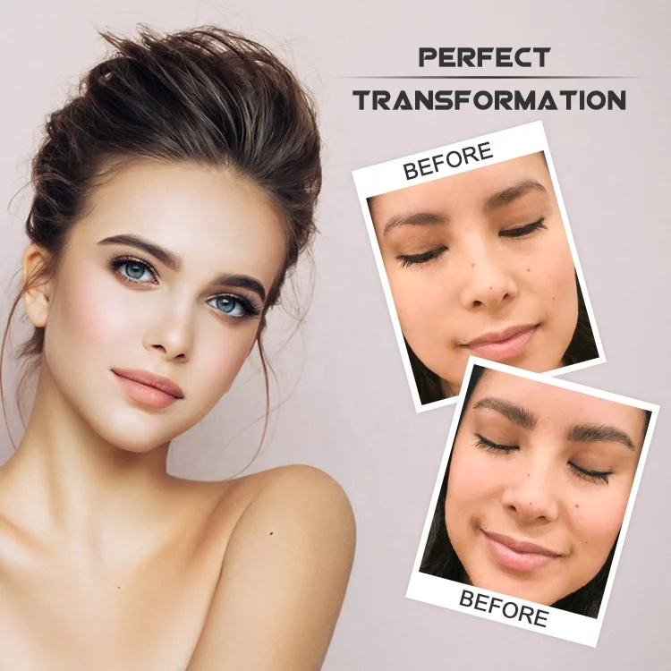 different colors brow soap Sliding tin wax eyebrow Eyebrow Repair Soap Enhance 3D Wild Eyebrow gel soap