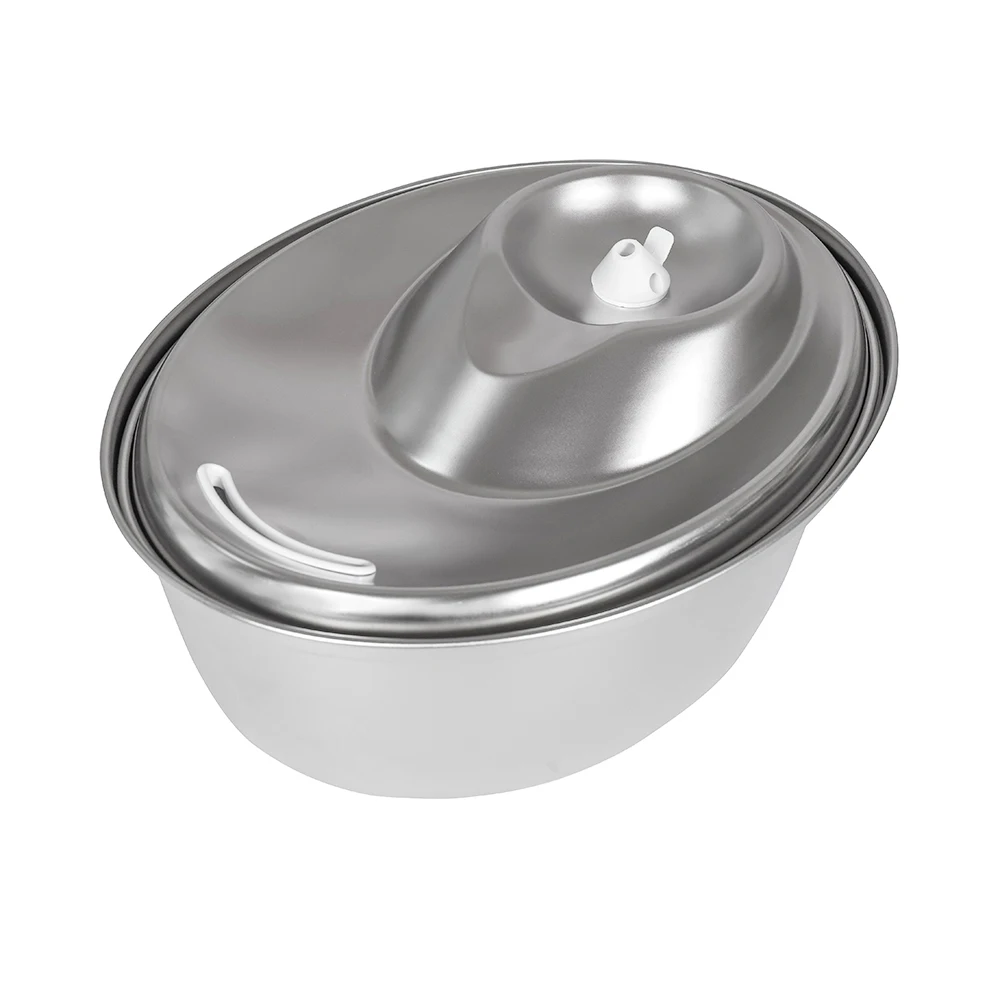 Cat Water Fountain Stainless Steel Pet Drinking Fountains 3L Automatic Pet Water Fountain with Intelligent Pump