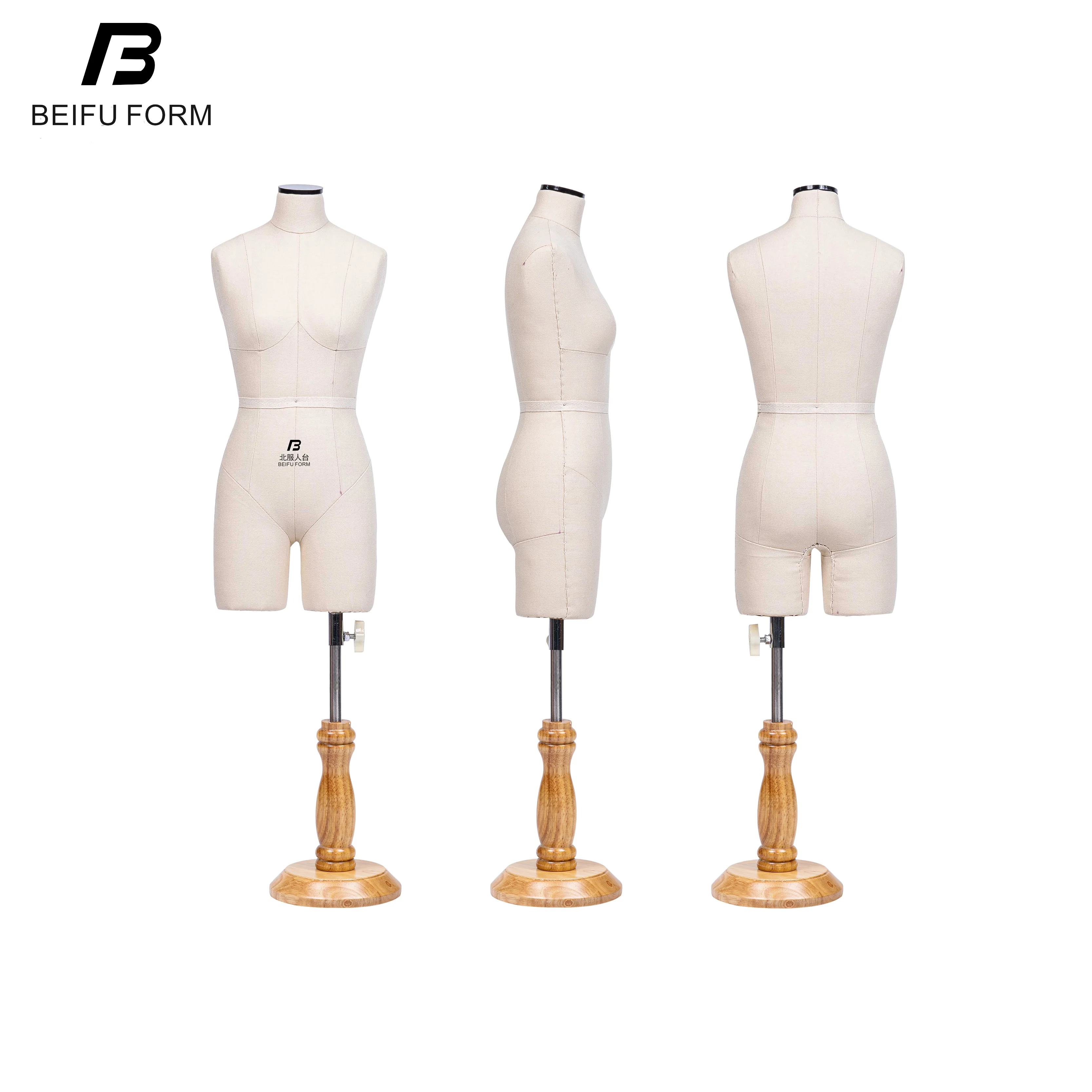 Beifuform mini  size mannequin French 1/2   dress form for tailor dummy half scale form manikin
