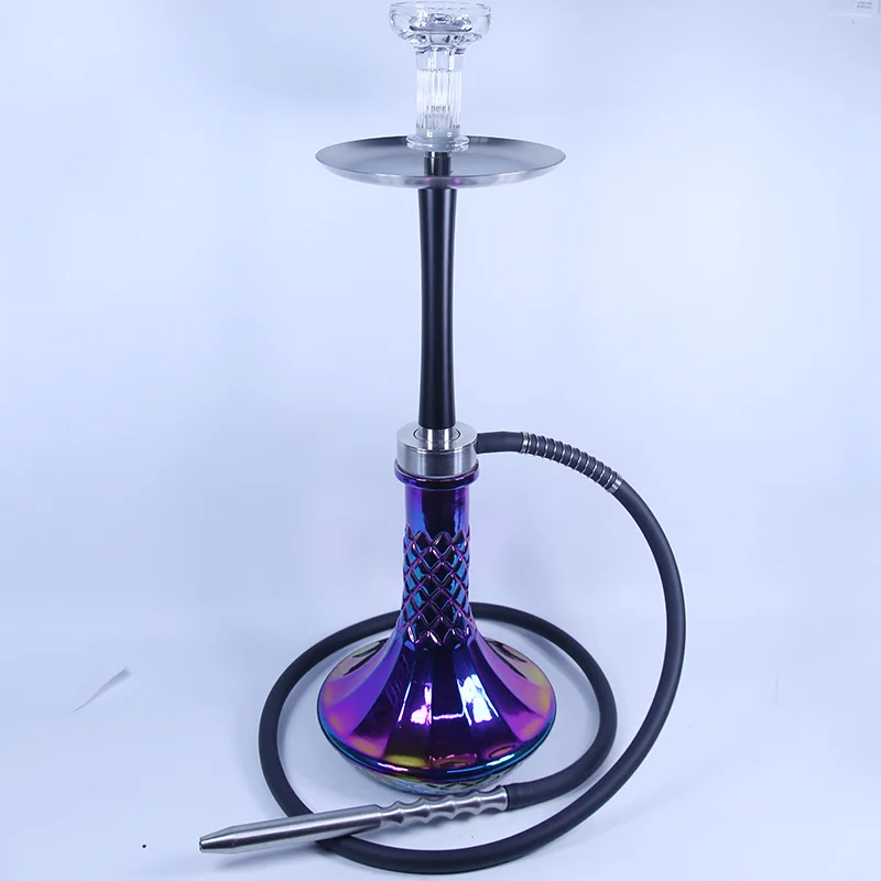 New Design Smoking Accessories Tobacco Stainless Steel Hookah Shisha Glass Bowl Shisha Hooka
