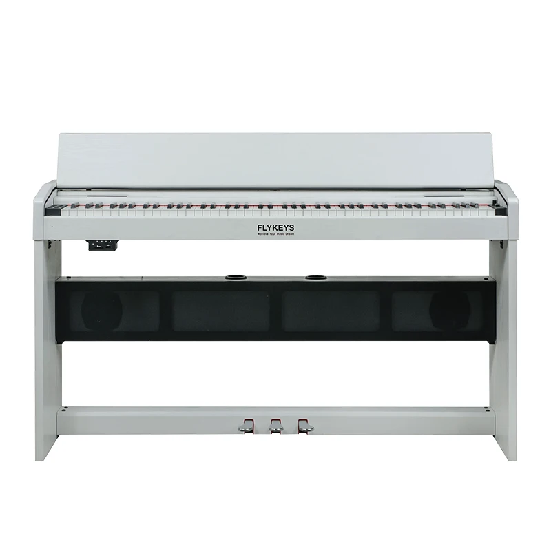Flykeys Digital Upright Piano 88 Keys Piano German Famous Acoustic Piano Sound Sampling FK100