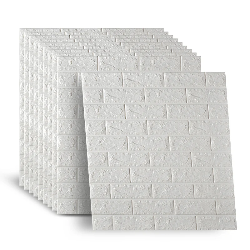 
self Stick Wallpaper Waterproof 3d Three-dimensional Wall Tile Lines Bedroom Decoration Sticker Dorm Room 