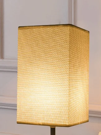 Пользовательский льняной абажур для отеля настольная лампа Напольная Лампа ткань