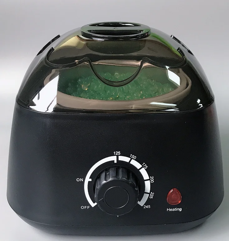 hair removal wax melt machine paraffin wax heater 500cc ABS plastic pink black for body spa