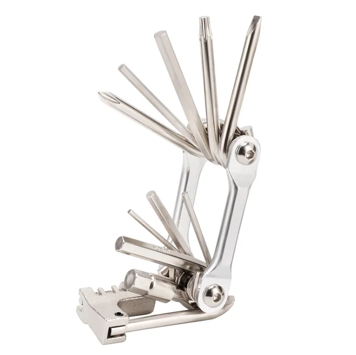 24051 T25 Multi Function Folding Road MTB Cycling Chain Cutter Bicycle Tool Set Bike Tool Kit