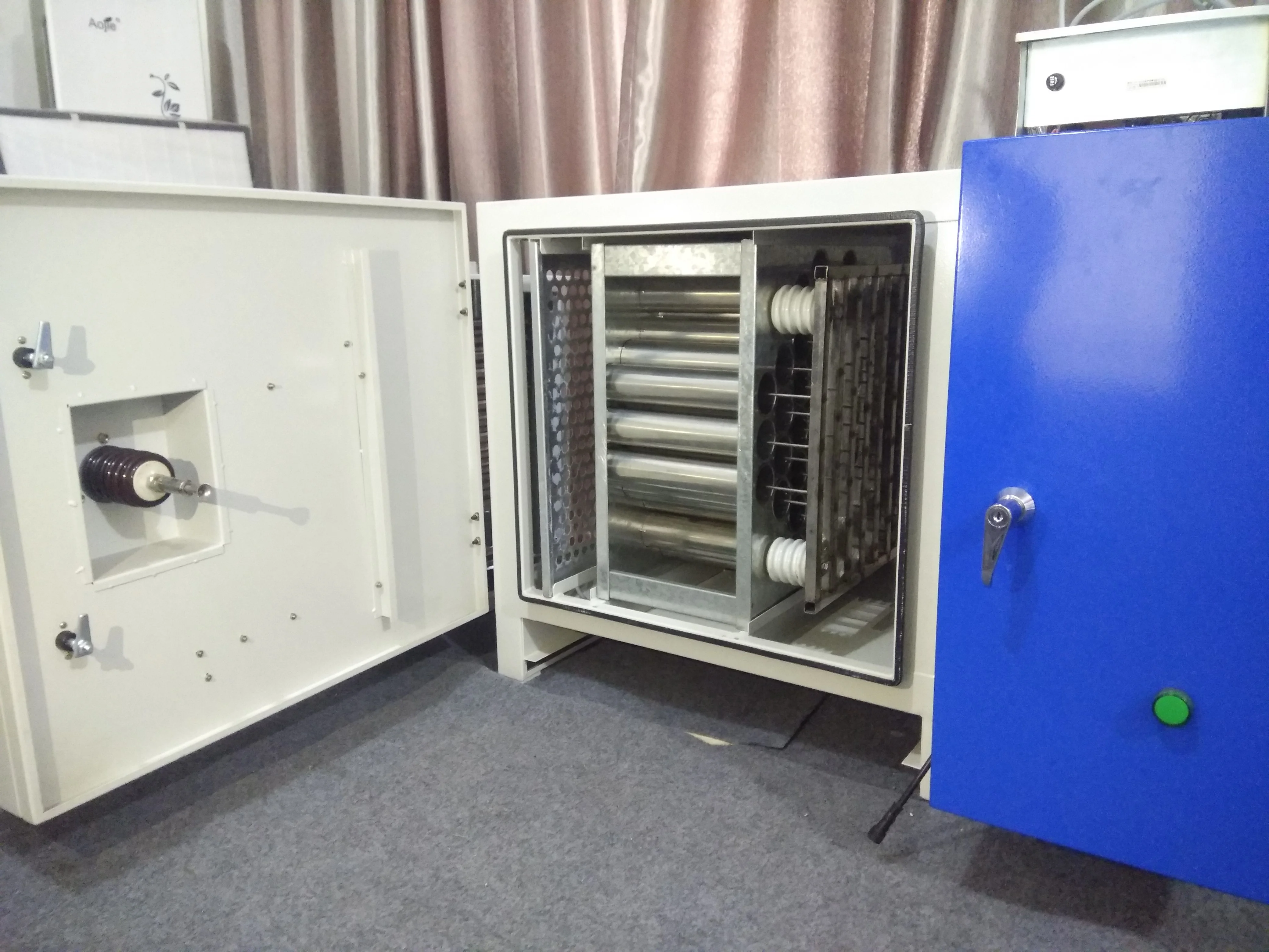  Кухонный электростатический очиститель выхлопных газов Коммерческий Электронный