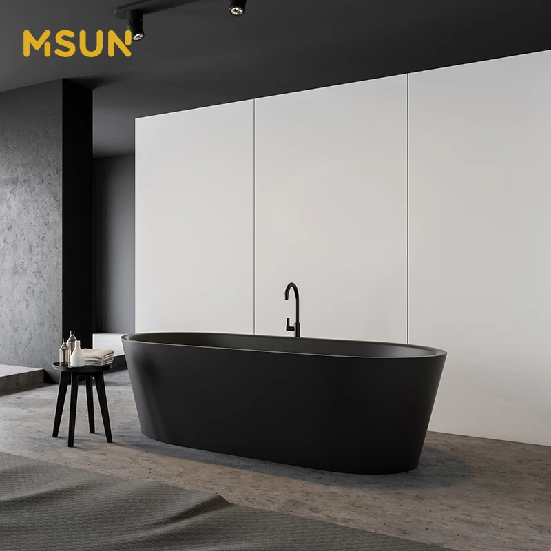 MSUN Small Bathtub Freestanding Bathtubs Bathroom Shower Bath tub for Baby PMMA Tubs