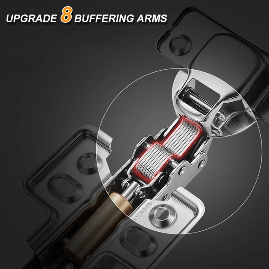 3D Adjust Self Closing Automatic Hydraulic Stainless Steel Inset Soft Slow Close Wardrobe Shoe Cabinet Door Hinges For Kitchen