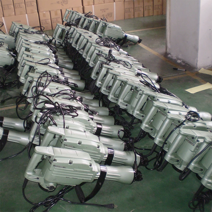 Power Tools Corded Electric Rotary Breaker Hammer Drill Hammer Mill Machine Jack Hammer Demolition Breaker 1600W