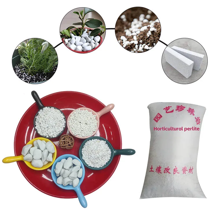Horticultural washed perlite flower hydroponics