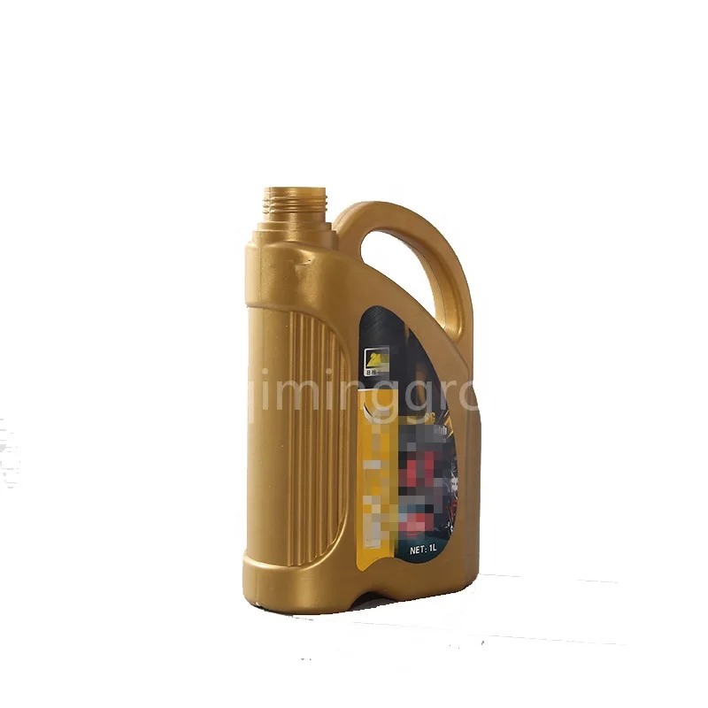 Пластиковый контейнер для масла бензинового двигателя 1 литр