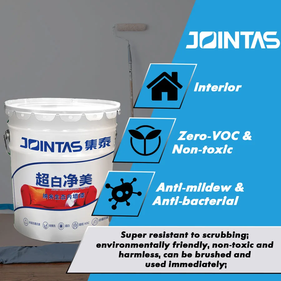 Jointas JZ205 BLANCO Pintura para Interior al Agua