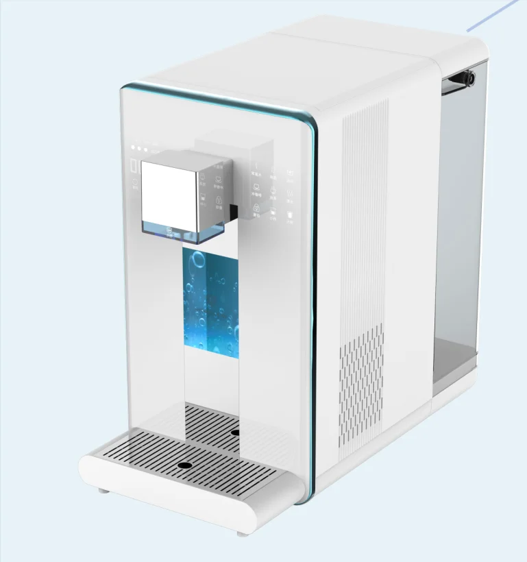 Aicksn Ro Filtration Water Dispenser Counter Top Reverse Osmosis Countertop Water Filter System