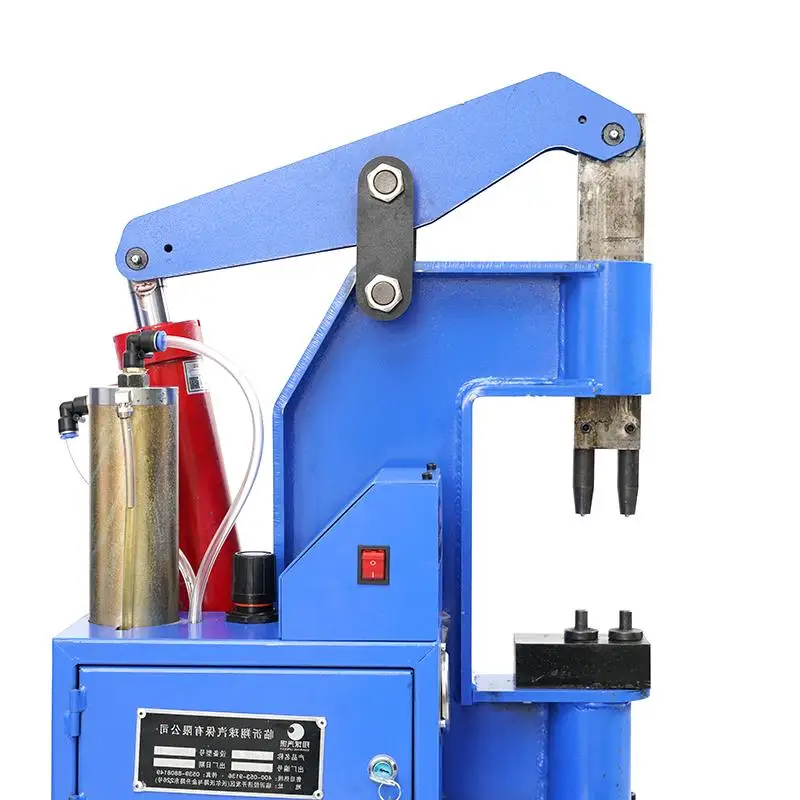 2023 Double Head Pneumatic Electric Brake Pad Riveting Machine