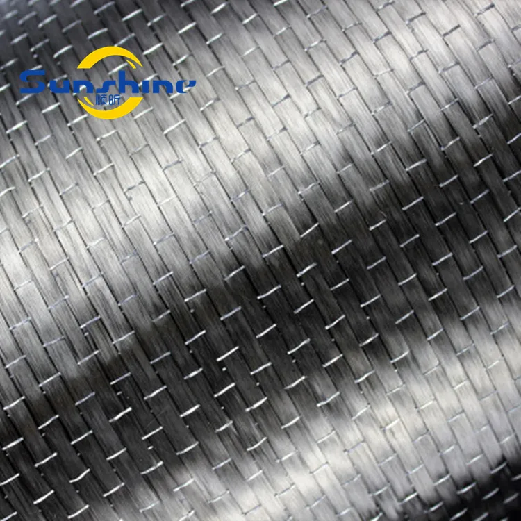 
UD200 high strength carbon fiber fabrics for building reinforcement 
