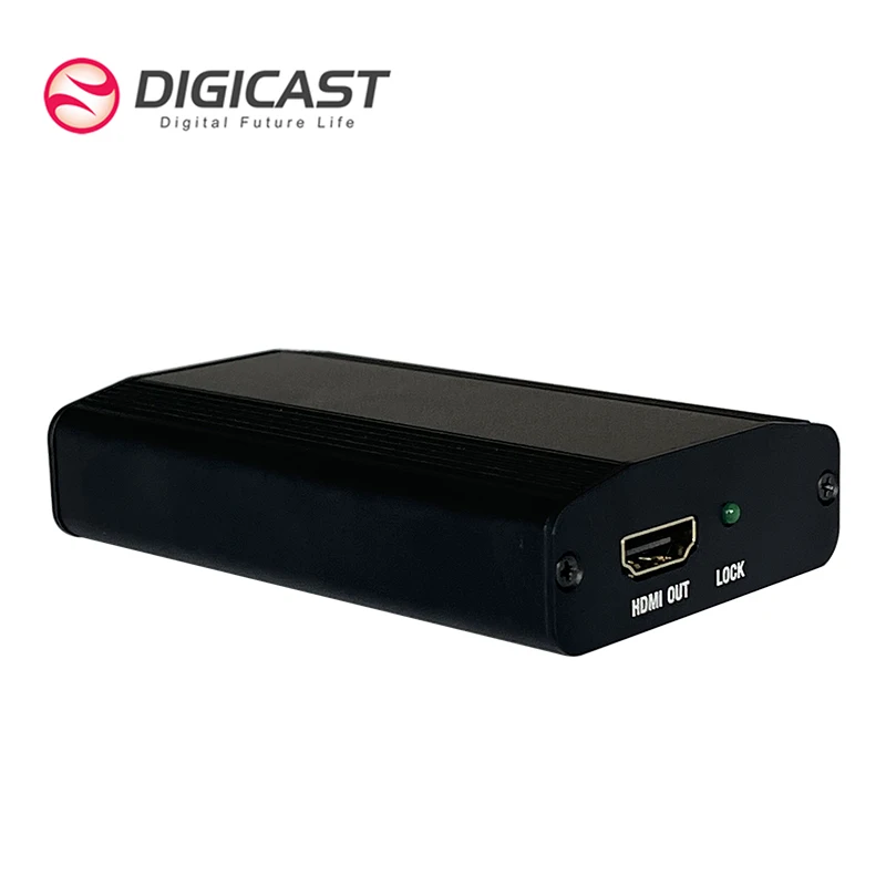 DIGICAST горячая Распродажа медиаконвертер 4K 60 Аудио Видео передача 12G HD SDI к MI конвертер