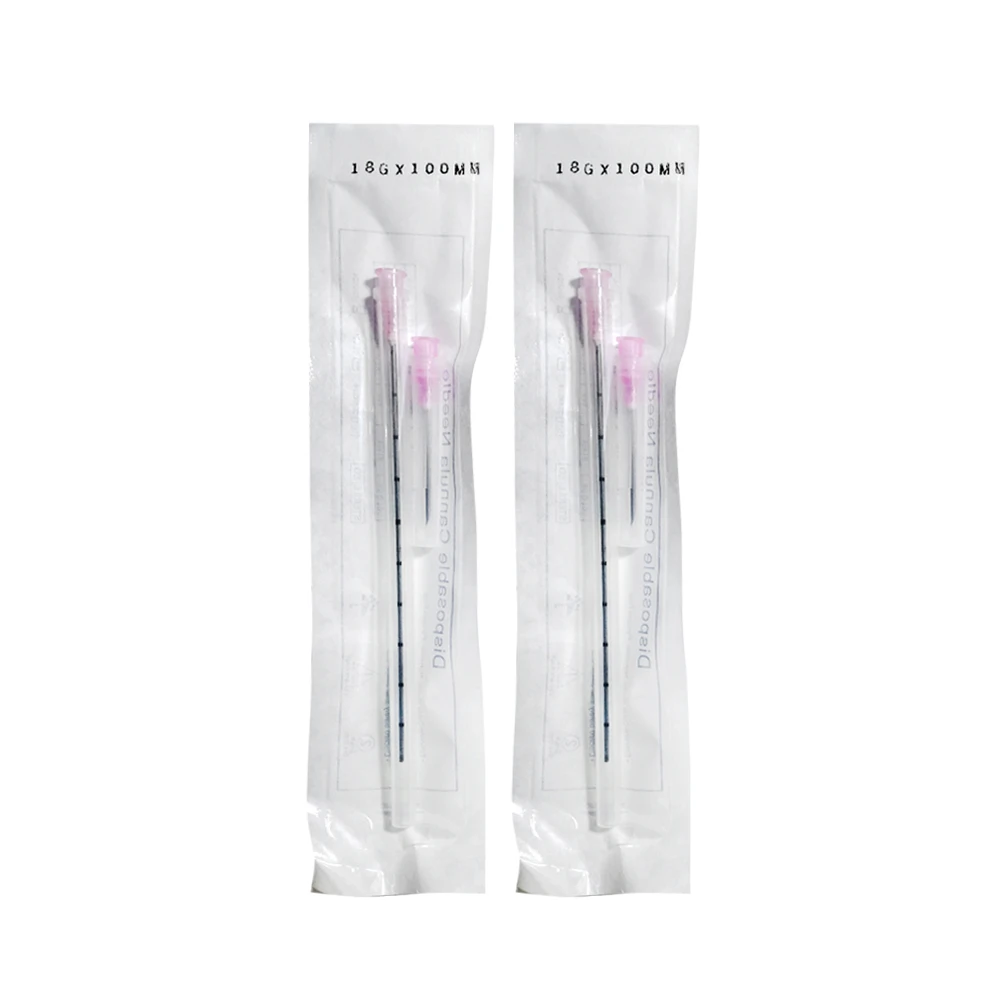 Micro Fine Cannula 18g 100mm Micro Cannula Blunt Tip Needle