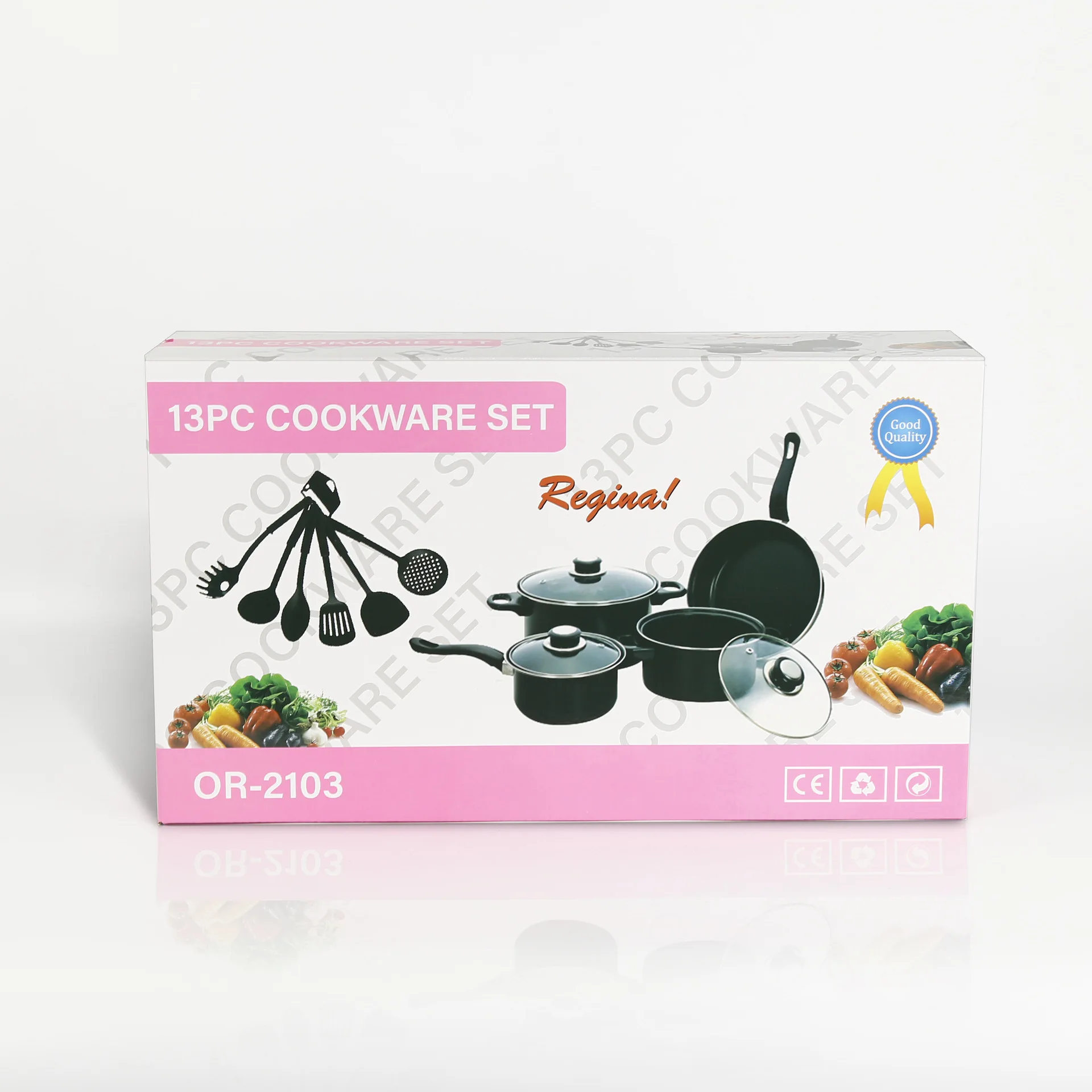 High Quality Coating Pots And Pan Cooking Pot Set Nonstick Cookware Sets Aluminumnon Die Cast Cookware