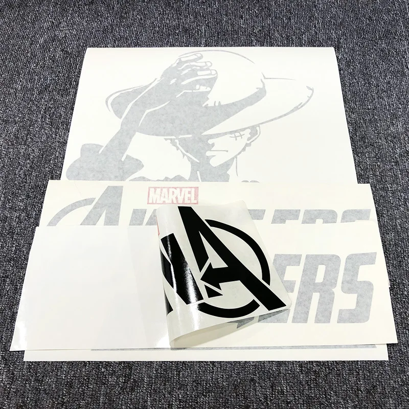 UV Protect Custom Cut Out Logo Vinyl Transfer Shop Glass Sticker Bumper Decal Vinyl Car Wrap Window Sticker