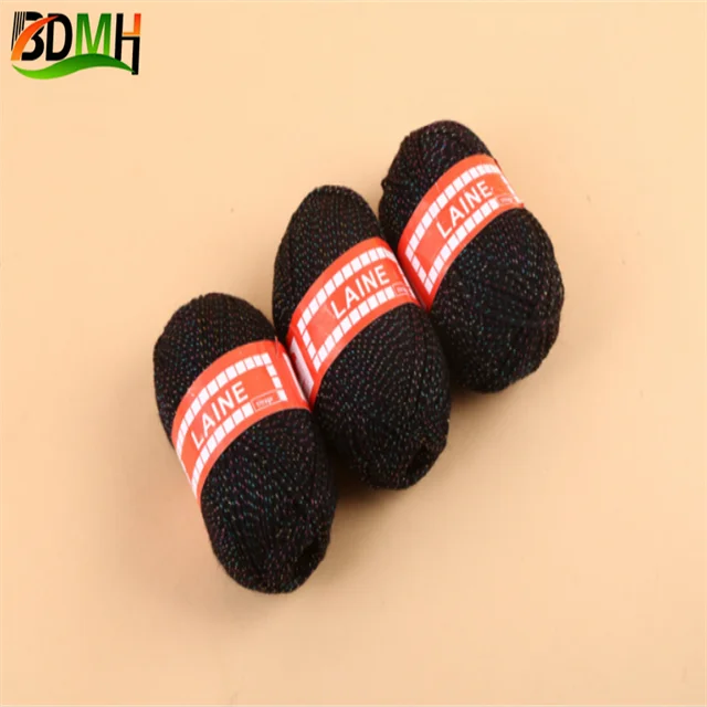 Wholesale Multicolour 100% knitting acrylic yarn 1*50g ball stock a lot