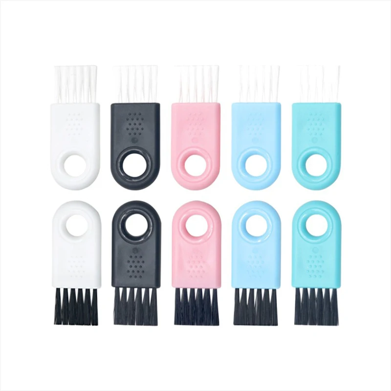 Plastic Mini Soft Hair Cleaning Brush Household Key Board Computer Cleaner Brush Small Portable Nylon Crevice Cleaning Brush