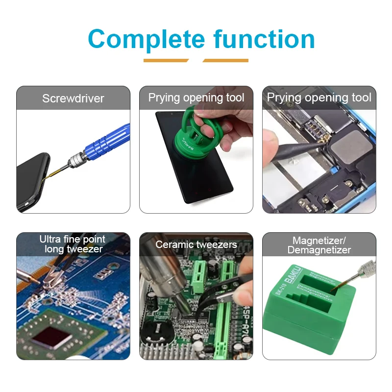 Repairing Screwdriver Sets Torx Insulated Kit For Electronics Eyeglass