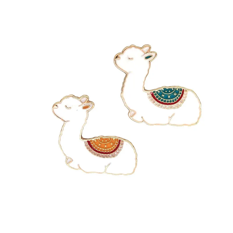 Hot Sale Custom  American Camel Enamel Gold Plated Zinc Alloy Metal Crafts Lapel Pin For Gift