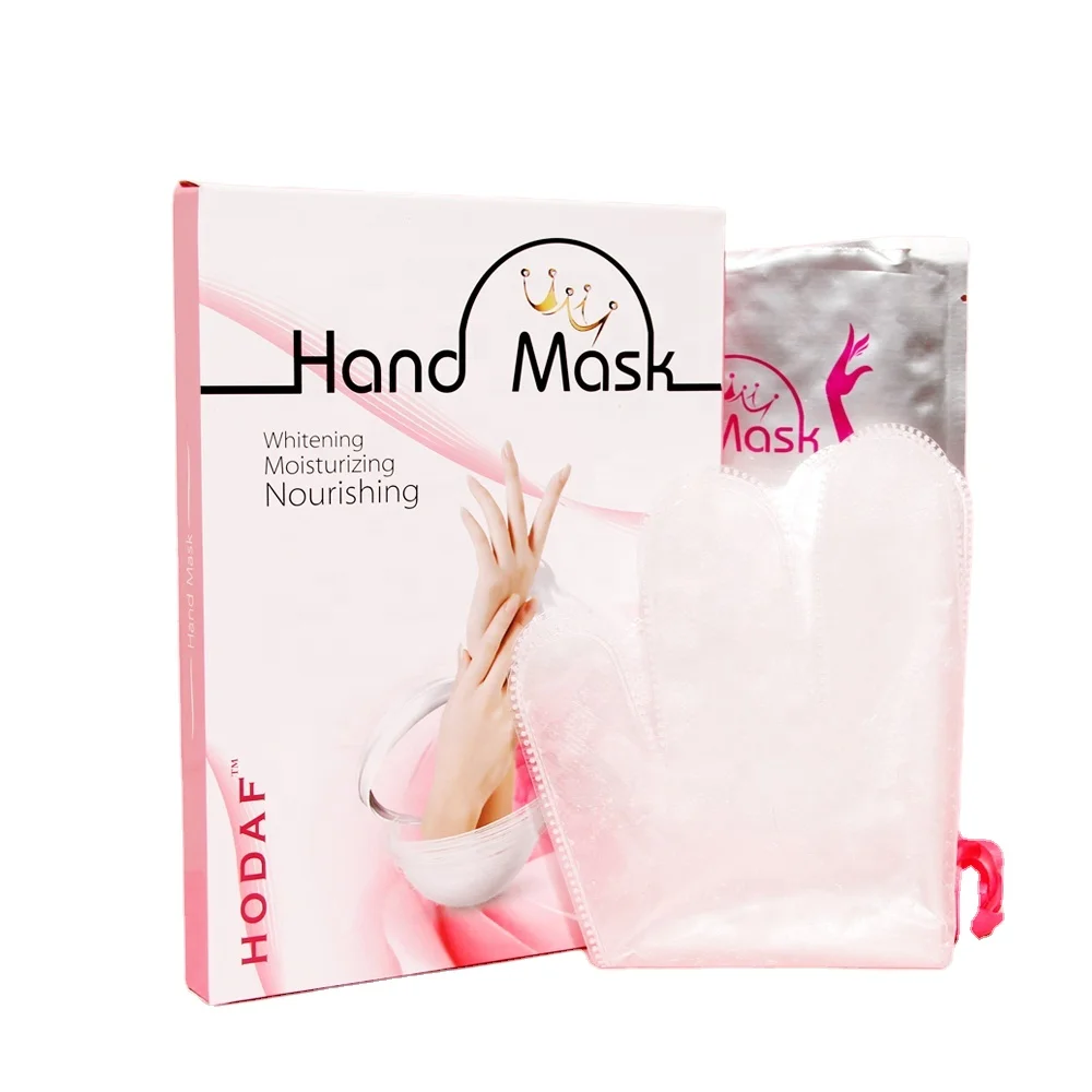 Korean Repair Natural Rose Essential Oil Paraffin Wax Hand Mask Glove Nourishing Infused Moisturizing Hand Sheet Mask