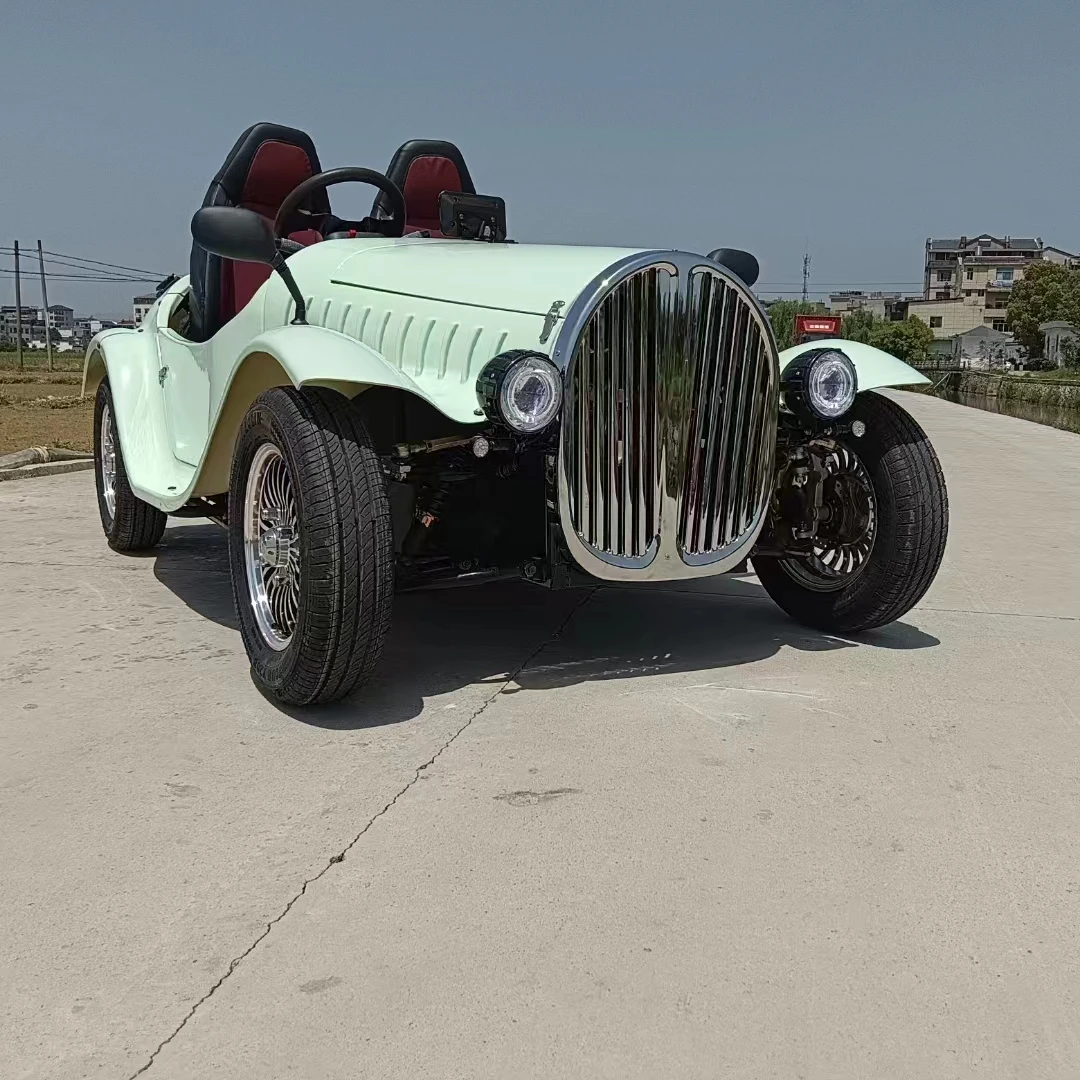 Электрическая умная тележка для гольфа UTV недорогая мини-китайская 2-местная бензиновая газовая электрическая