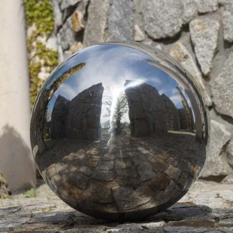Stainless Steel Sculpture Sphere Hollow Railing Ball Decoration Ss Hollow Ball
