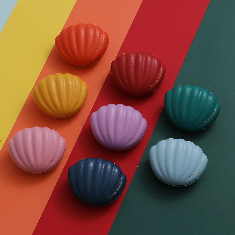 Hot Seller Novel Shell Shape Wedding Baby Shower Festival  Return Gift Candy Tin Box