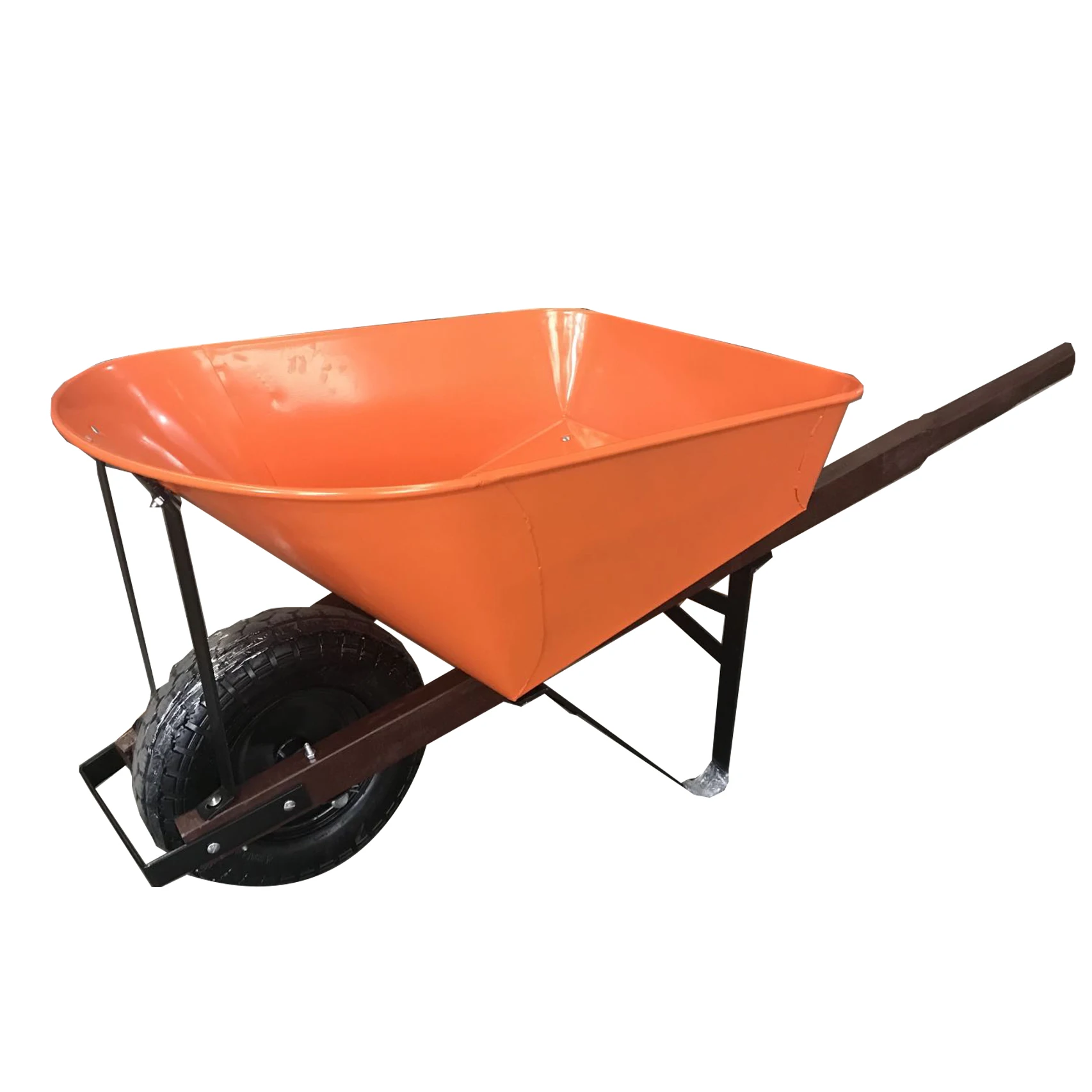 Bricks wheelbarrow,  heavy duty model, with welded tray