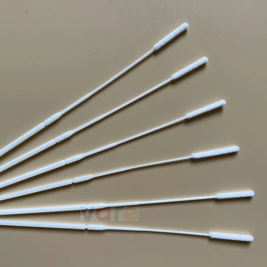 Образец тестового тампона нософаринггеальный стерильный Флокированный тампон