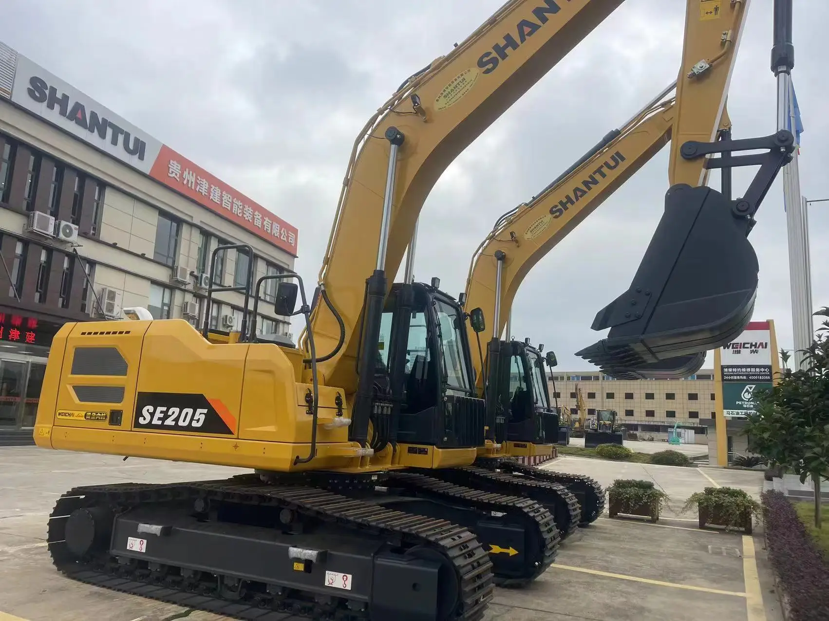 Good price Digger For Garden trencher Machine moderate excavator digger for sale China Shantui hot sale