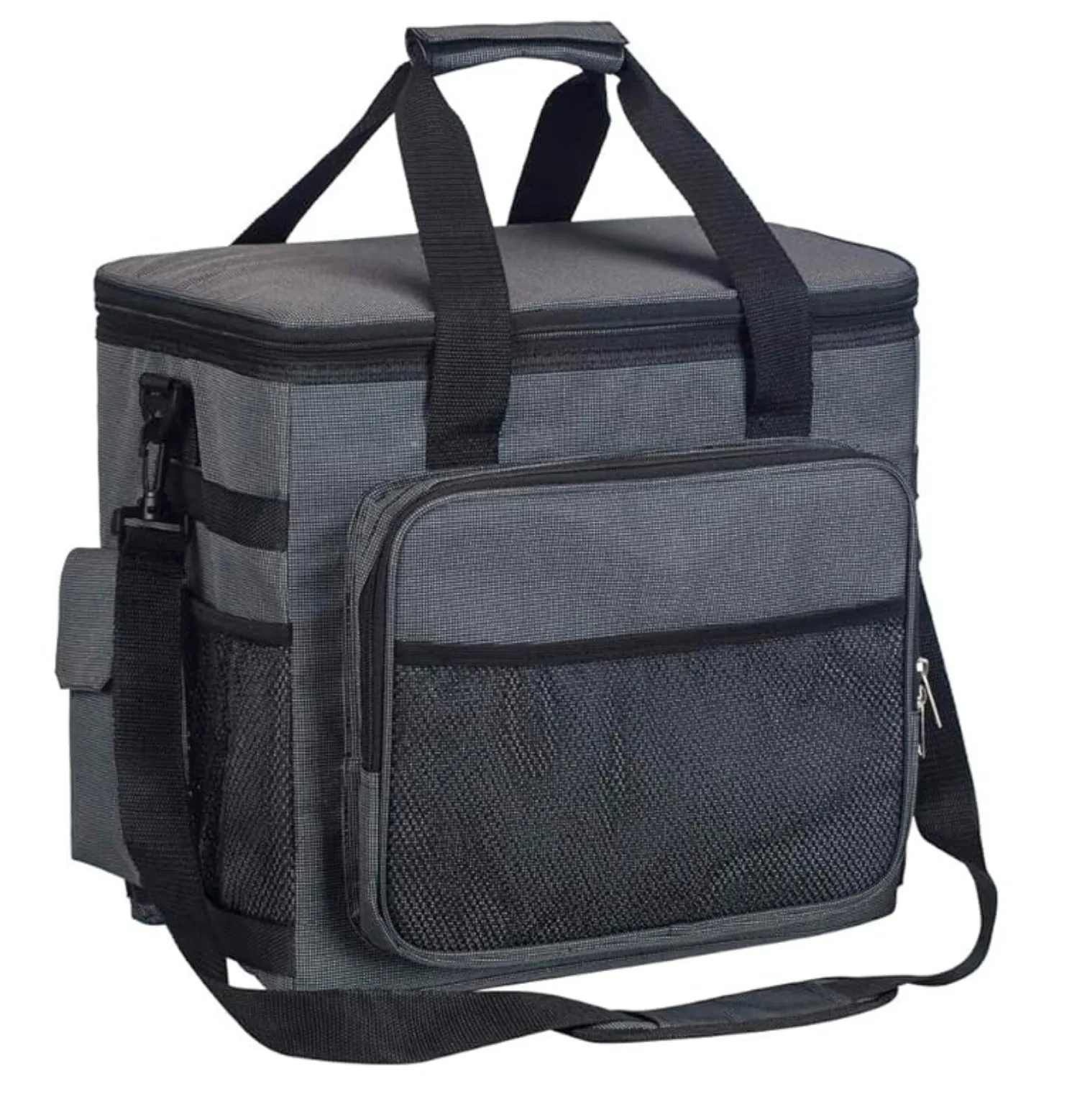 15 Liter, 16 Quart Iceless Cooler and Warmer Bag with Hybrid Thermo-Cool Technology Adjustable Shoulder Strap