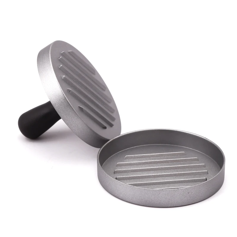 Алюминий с антипригарным покрытием гамбургер пресс гамбургер Пэтти чайник