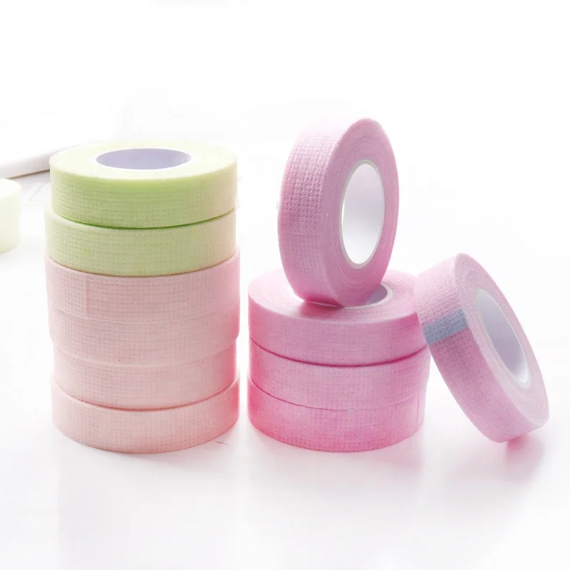 1 PC Non-woven fabric Eyelashes Tape with holes breathable eye pads Paper for False Eyelash Patch women Make Up Tools