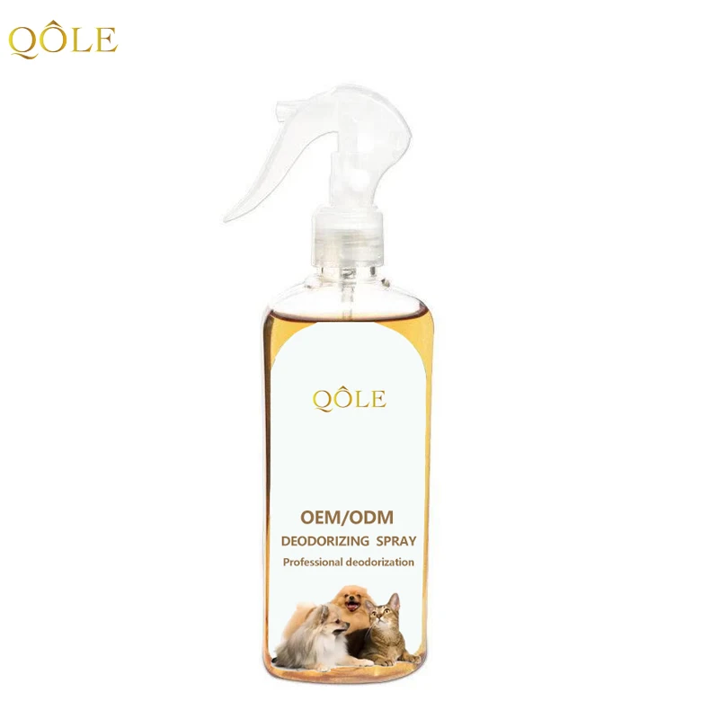 
OEM Customized Logo Dog And Puppy Pet Perfume Deodorizing Spray 