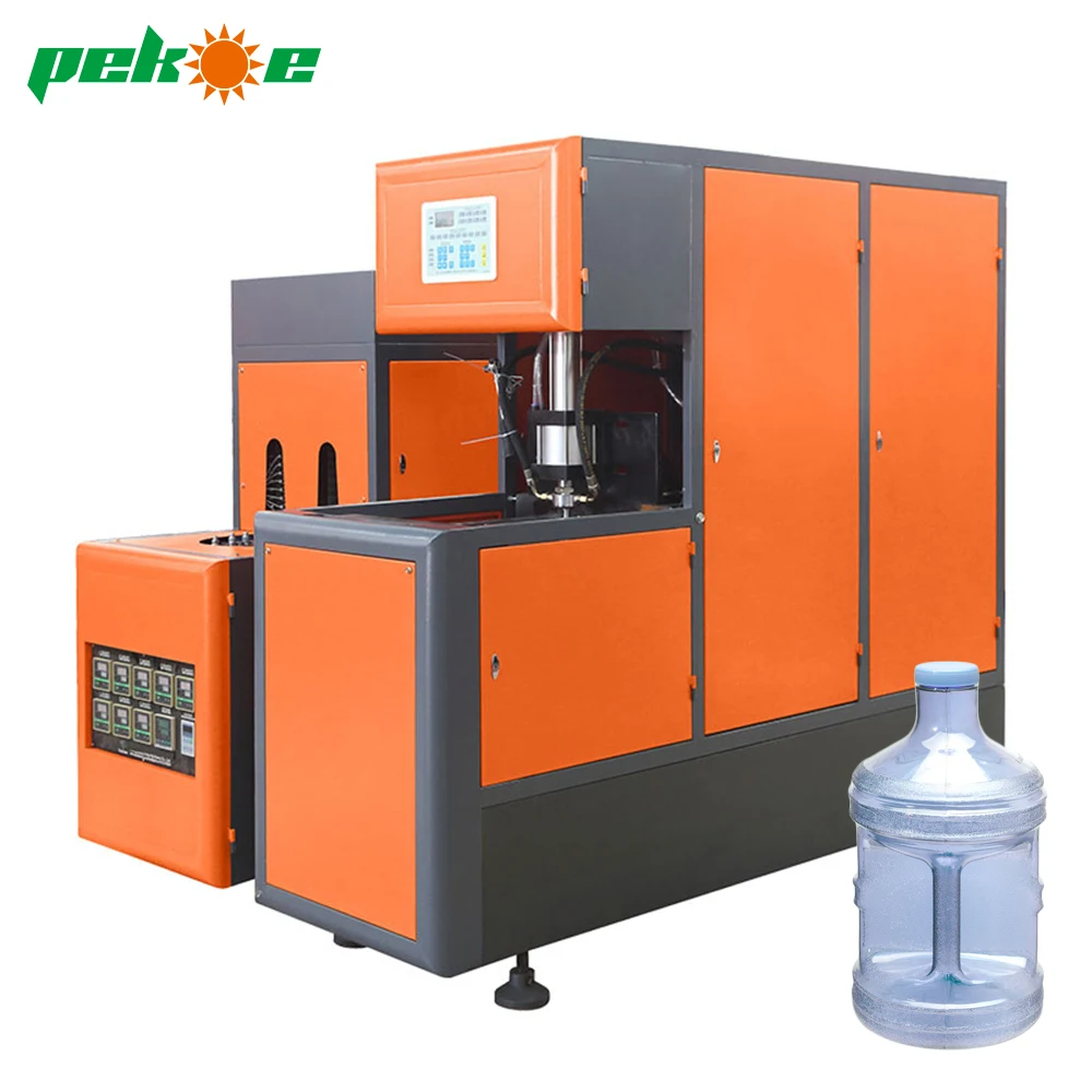 Semi auto 4 cavity pet  blow moulding machine pet blowing machine for bottle