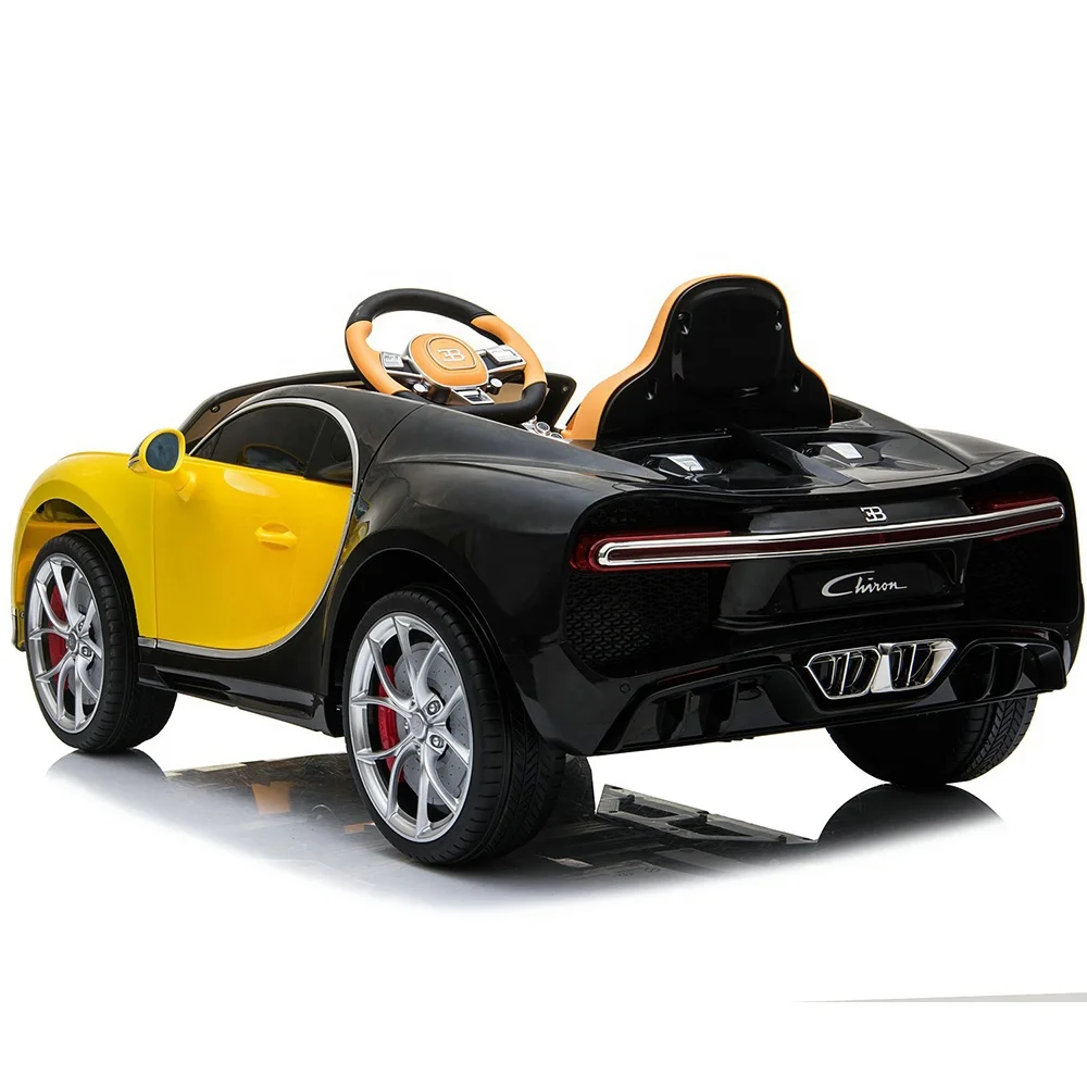 Лицензированный детский электромобиль bugatti 2019 года, электромобиль 12 в, электроколесо