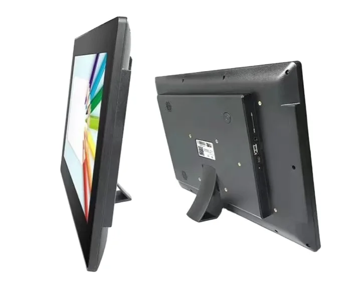 Hot 14 Android tablet POS machine wall mounted POS Supermarket ad playing POS GC093