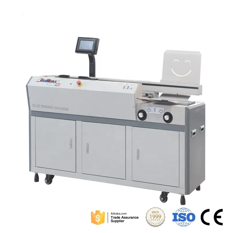 Double 100 Two Glue Roller Photo Studio Equipment for A4 Paper Perfect Binding Machine