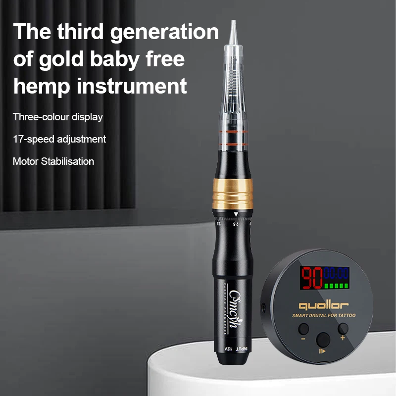 MASSA Hot Selling LED Panel Viewing Screen Tattoo Makeup Machine Eyebrow Lip Beauty Machine Wholesale Tattoo Gun