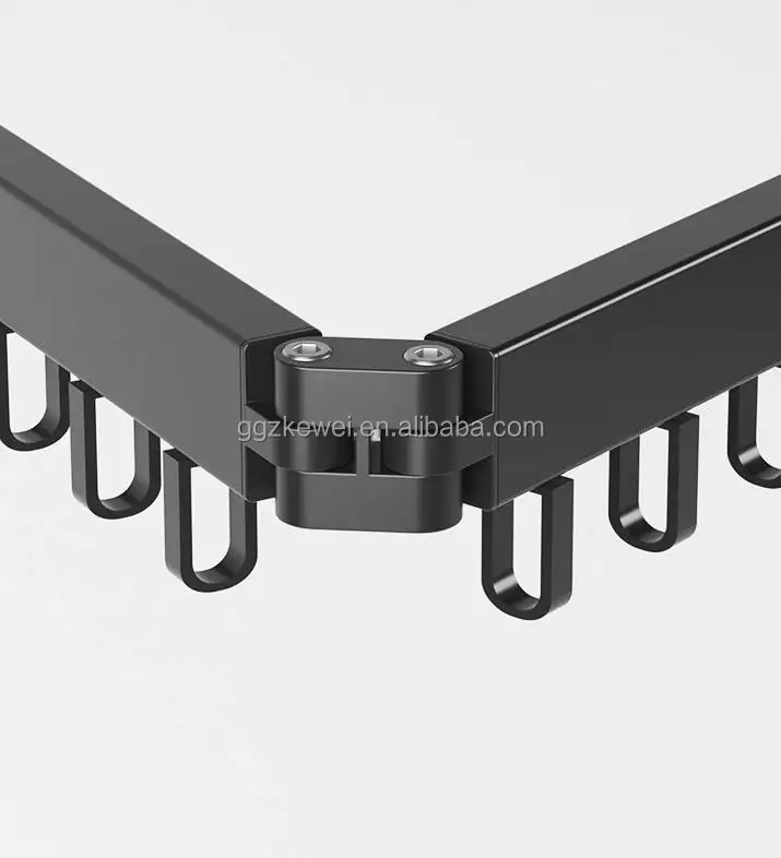 ALT-VP3-3 Space Aluminium Alloy 3 Tier Wall Mounted Stand Clothes Rack Laundry Foldable Ceiling Hanging Clothes Drying Rack