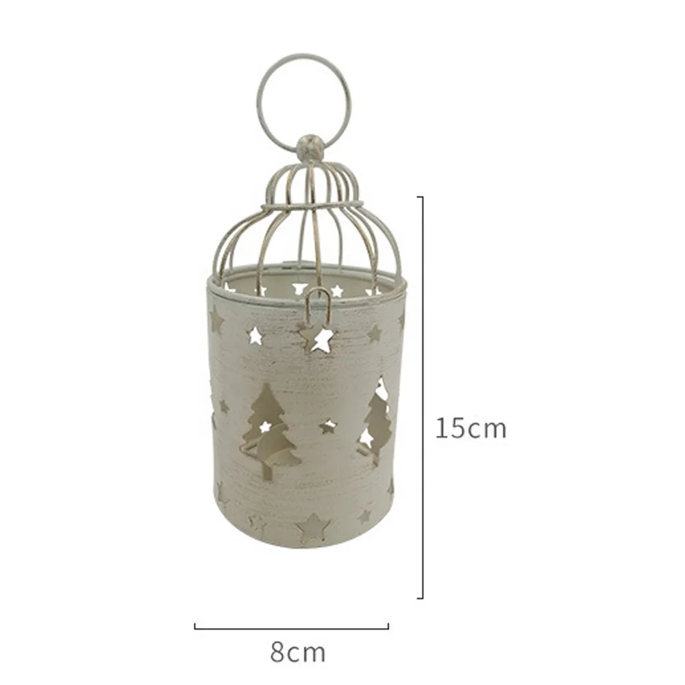 Creative Vintage Metal Candlestick Home Decoration Handmade Candle Holder Decor Christmas