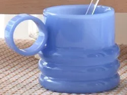 Color matching color matching stripe glass home high borosilicate creative personality juice coffee flower tea cup