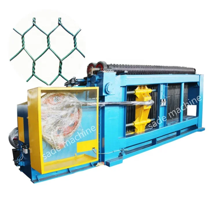 Large Hexagonal Wire Netting Machine Gabion Mesh Manufacturing Machine / Machinery for Making