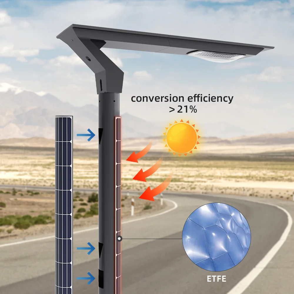 COLL New Arrival Modern High Power Anti-wind Dust Proof Economical 30w Monocrystalline Solar Street Light