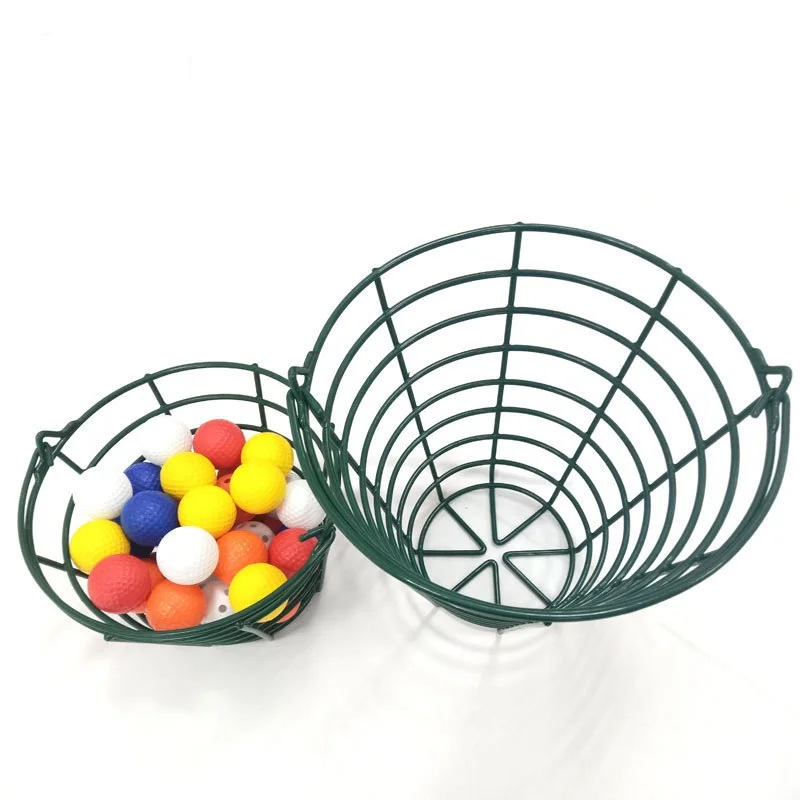 Premium Custom Golf Ball Basket Steel High Capacity Golf Balls Container